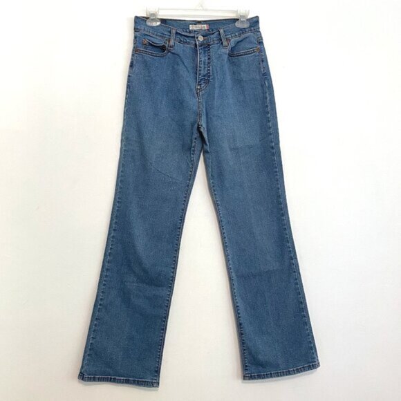 LEVI'S LEVIS Perfectly Slimming 512 Bootcut Jeans Medium Wash Boot Cut Jean 10 M - Picture 2 of 14